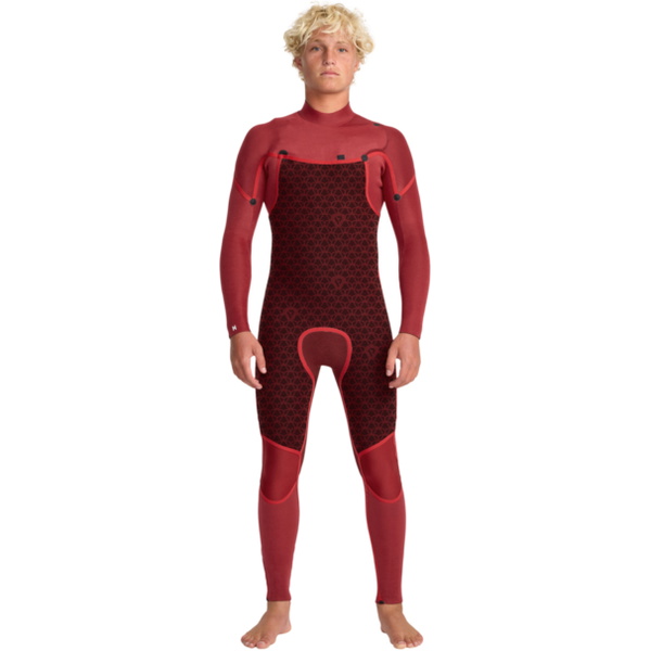 2026 Quiksilver Herre Everyday Sessions 3/2mm Chest Zip Våddragt 25AW213510 - Brown